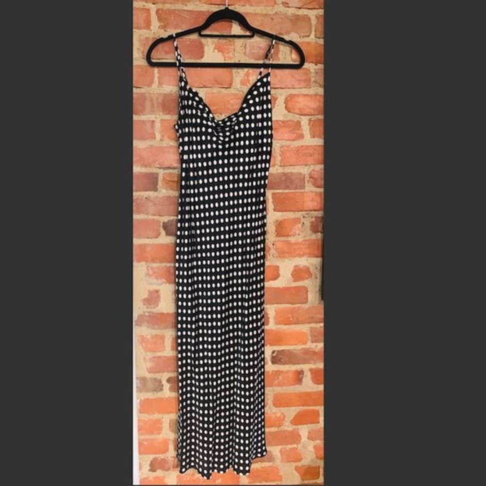ZARA Polka Dot Midi